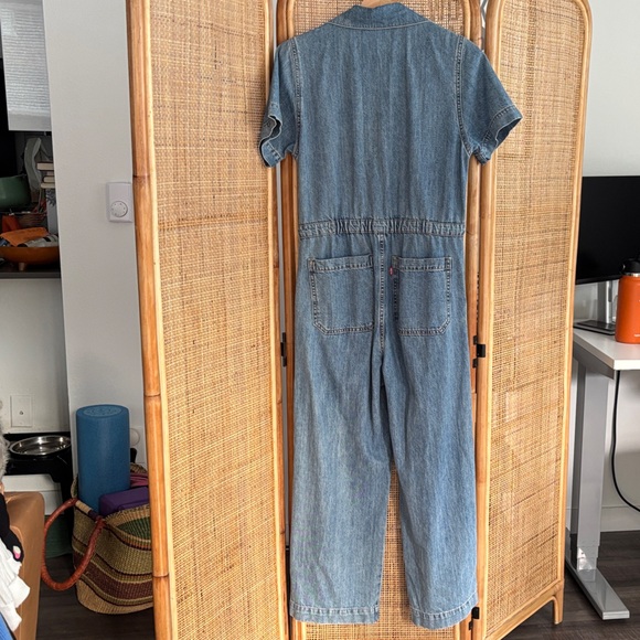 Levi’s Blue Denim Jumpsuit - Picture 5 of 5